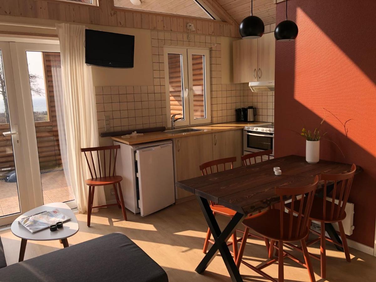 Emmerbolle Luksushytter Med Havudsigt Tranekaer Bagian luar foto